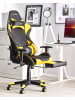 Beliani Gaming Stuhl VICTORY in Schwarz/Gelb - (W) 55 x (H) 124 x (L) 60 cm