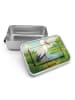Mr. & Mrs. Panda Bento Box Storch Design ohne Spruch in Weiß