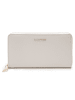 Lazarotti Bologna Leather Geldbörse Leder 19 cm in offwhite