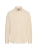 Camel Active fleXXXactive® Langarm Shirt mit Button-Down-Kragen und Brusttasche in Hafer