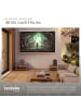 tectake Beamer-Leinwand für 4K, HD, Ultra HD und Full HD, Format 16:9, 72“