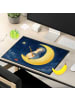 Mr. & Mrs. Panda Schreibunterlage Pinguin Mond Design ohne Spruch in Weiß