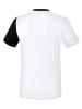 erima 5-C T-Shirt in weiss/schwarz/dunkelgrau