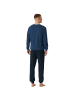 Schiesser Pyjama in Blau