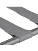 relaxdays Kofferständer in Grau - (B)67 x (H)55 x (T)43 cm