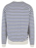 Urban Classics Sweater in whitesand/vintageblue