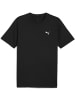 Puma T-Shirt "ESS Small Logo Poly Tee" in Schwarz