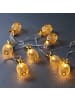 Butlers LED-Lichterkette MIAMI Ananas in Gold
