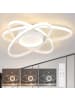 ZMH LED Deckenleuchte weiß Dimmbar Modern Deckenbeleuchtung mit Fernbedienung