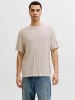 Jack & Jones Gestricktes T-Shirt in Moonbeam