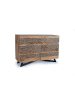 Giner y Colomer Kommode aus Akazienholz und Metall in Brown