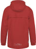 Normani Outdoor Sports Kinder Regenjacke mit Fleecefutter in Rot
