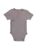 Schlummersack Baby-Wickelbodys kurzarm 2er-Pack in Grau