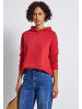 Street One Sweatshirt mit Kapuze in Rot