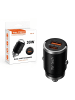 Wisam Teltech Kfz-Ladegerät USB / USB-C 30W QC PD Schwarz TCC-01