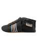 Mepiq Baby Leder-Krabbelschuhe in Schwarz