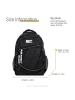 Bag Street Sportrucksack Synthetik ca. 30cm breit ca. 46cm hoch