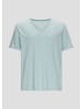 QS T-Shirt in 61W0_helles türkis