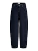 JJXX Barrel Fit Jeans in Dark Blue Denim