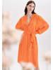 Seidensticker Kleid Regular in Orange