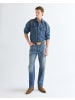 Wrangler Gürtel Oversized Buckle in Dark Brown
