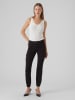 Vero Moda Denim Jogger Pants Cargo Stoffhose Stretch Jeans VMIVY in Schwarz