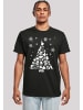 F4NT4STIC T-Shirt Star Wars Christmas Weihnachtsbaum in schwarz