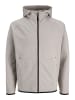Jack & Jones Kapuzenjacke in Light Grey Melange