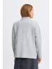 Pulz Strickpullover PZASTRA Regular fit in Light Grey Melange