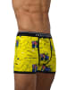 normani 6 Stück Retro Boxershorts aus Baumwolle in Crazy Yellow Britannia