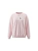IZIA Women Sweatshirt in Light Rose
