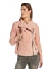 Carlo Colucci Lederjacke Dal Bella in Rosa