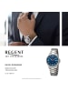 Regent Armbanduhr-Analog silber mittel (ca. 39mm) Regent Titan-Uhren