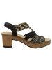 rieker Riemchensandalette in schwarz