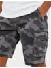 Threadbare Cargoshorts THBCampania in Charcoal