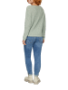 QS Strickpullover langarm in Grün