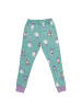 Schlummersack Kinder-Pyjama aus Bio Baumwolle in Mint-Lila