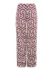 DreiMaster Damen Stoffhose in Wollweiss Bordeaux