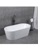Lykke Badewanne Polar Deluxe in Weiß 1600x750x580mm