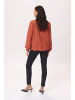 Kaffe Langarm-Bluse KAelsa Regular fit in Picante