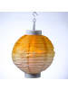 MARELIDA LED Solar Lampion in gelb - D: 20cm