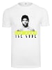 Mister Tee T-Shirt kurzarm in white