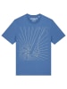 wat? Apparel T-Shirt Fahrradspeichen in Bright Blue