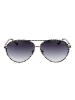 Guess Damen Sonnenbrillen Aviator Schwarz