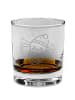 Mr. & Mrs. Panda Whiskey Glas Spinne Agathe Kaffee ohne Spruch in Transparent