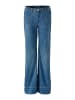 Oui Jeans Flared in bright blue denim