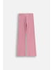 Coccodrillo Gerippte Leggings mit langem Hosenbein in rosa