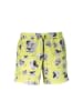 Karl Lagerfeld Gelbe Polyester-Badeshorts