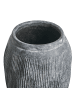 Beliani Blumenvase ARGINO in Grau - (W) 28 x (H) 50 x (L) 28 cm