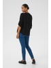 Kaffe Langarm-Bluse KAmalle Loose fit in Black Deep